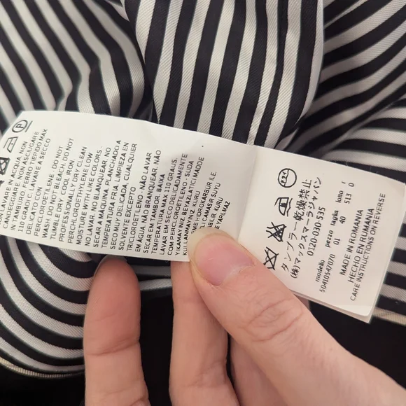 Weekend Max Mara Black Single-Breasted Tailored Blazer - Picture 9 of 9